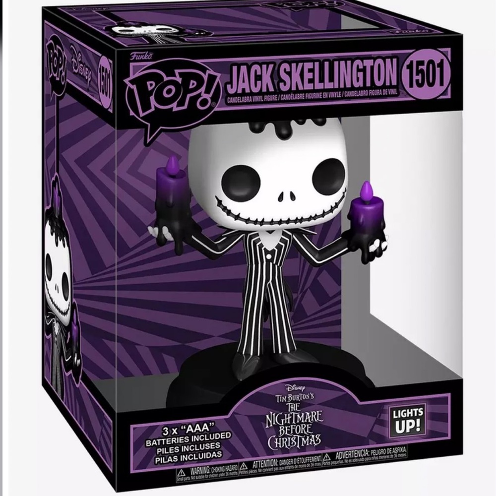 Funko The Nightmare Before Christmas Pop! Jack Candelabra Vinyl Figure